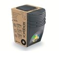 Odpadkový kôš SORTIBOX ANTRACIT - 3x20L