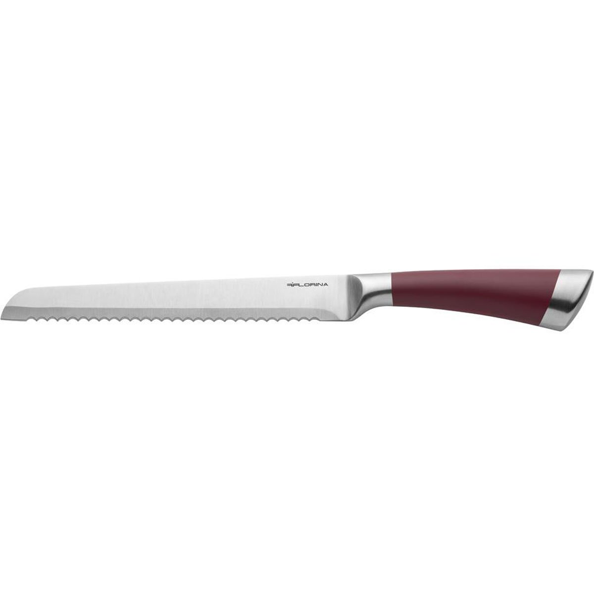Nôž na pečivo Smart-Multi 20cm bordová-nerez