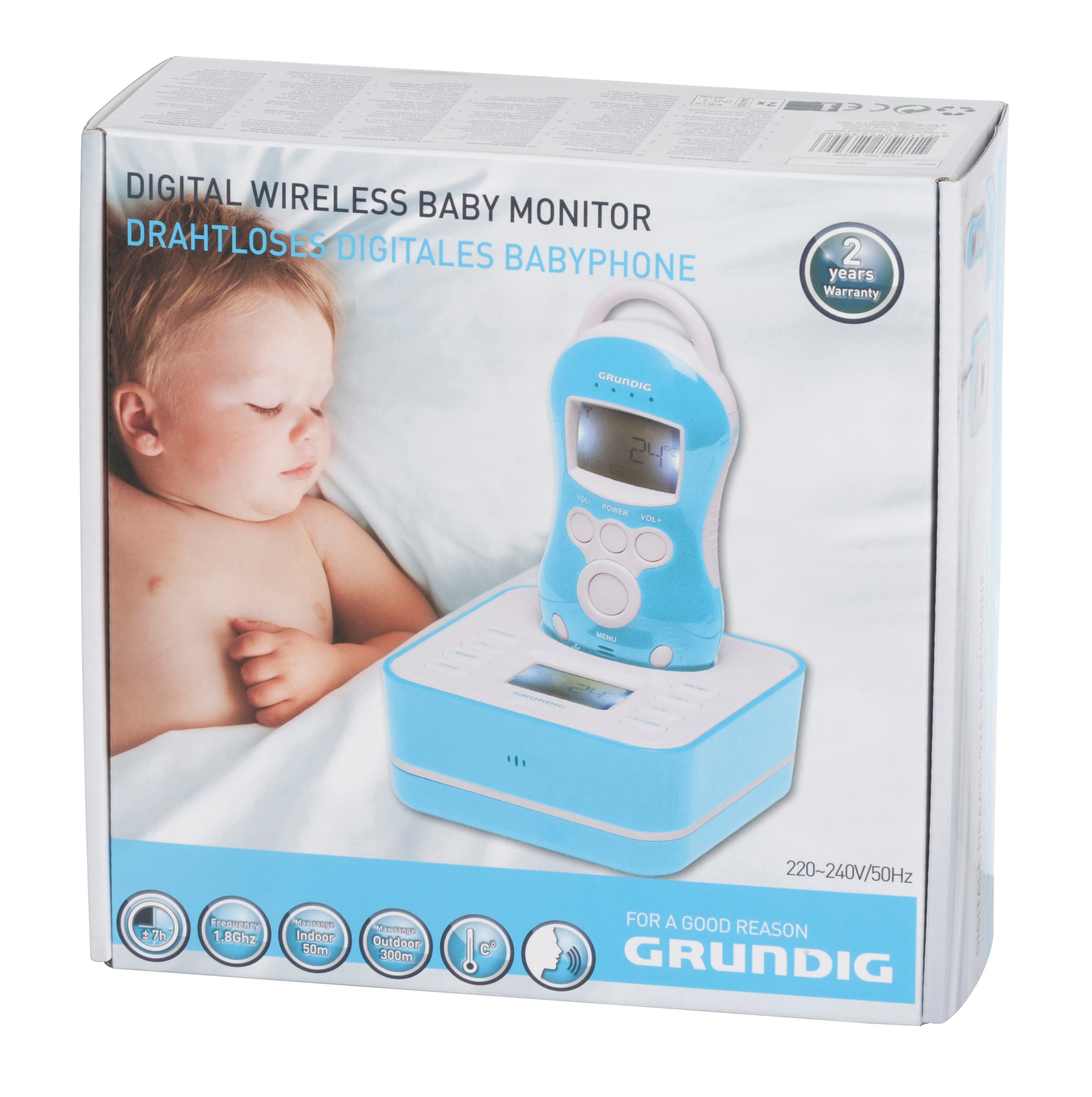 Detský baby monitor digitálny