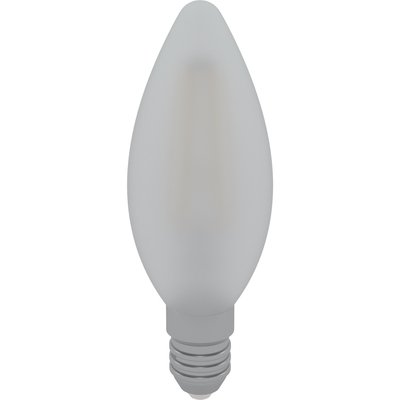 LED žárovka svíčka  MAT E14 4W 420lm 3000K