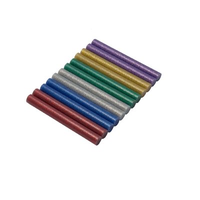 Tavné patróny 7mm, farebné s trblietkami - 12 ks