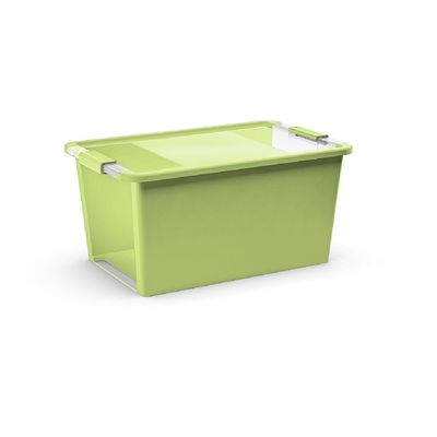 Bi box L 40 litrov farba zelená / transparentná