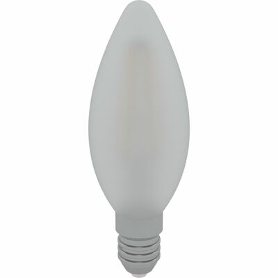 LED žárovka svíčka  MAT E14 4W 420lm 4200K