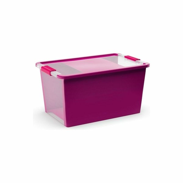 Úložný Bi box L 40 litrov farebné prevedenie fialový / transparentná